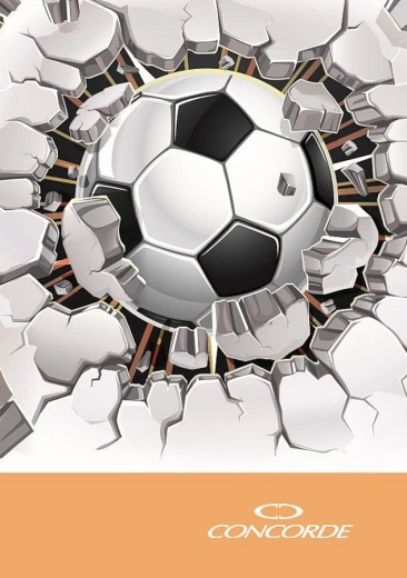 A6-os jegyzetfüzet, üres, 100 lap, CONCORDE