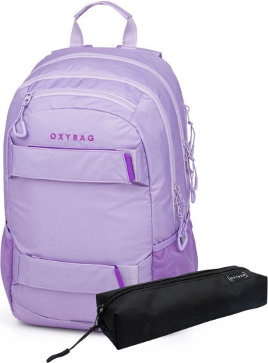 Diák hátizsák és tolltartó OXY SPORT Violet