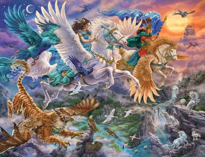 2000 darabos puzzle – Fantázia Pegazus RAVENSBURGER