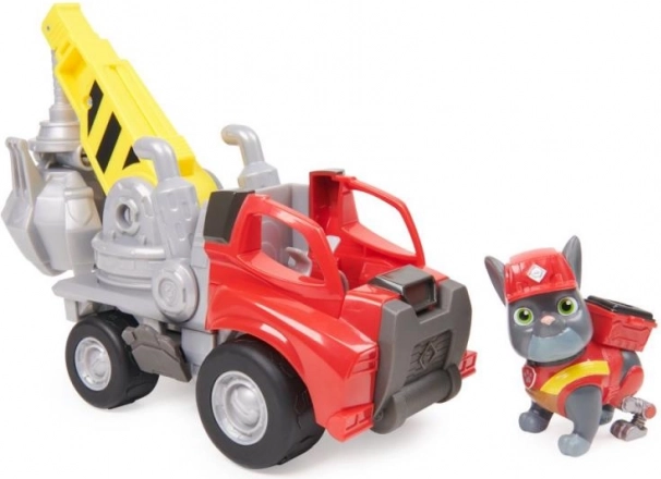 RUBBLE & CREW Charger daruja markolóval – építőjármű figurával