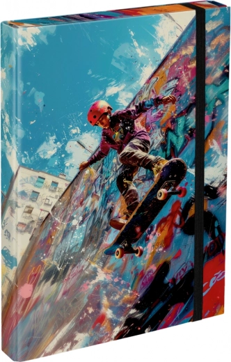 Baagl Skatepark A4 füzet mappa