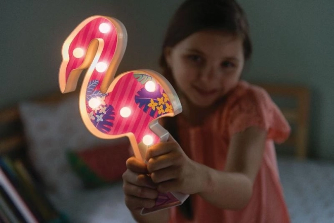 Szerelhető Flamingó Lámpa