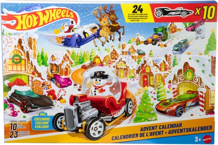 HOT WHEELS 2025 adventi naptár