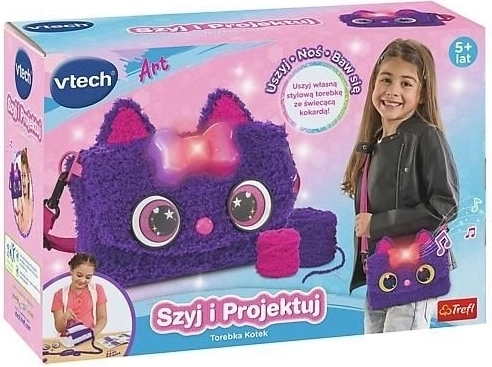 VTech kreatív készlet cicás táska készítéséhez