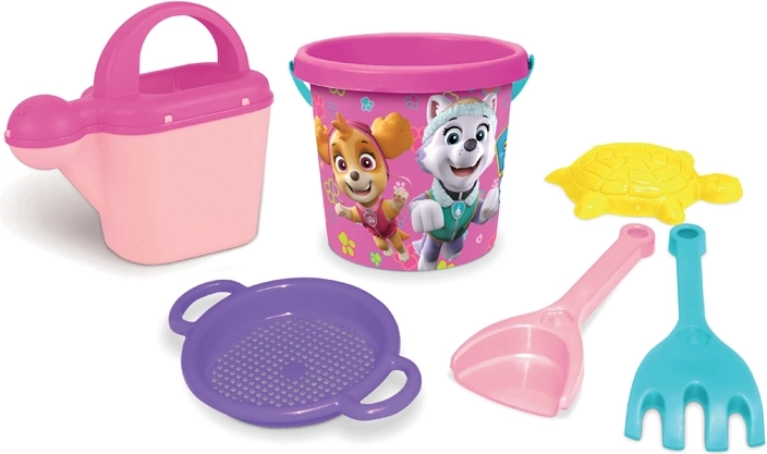 Wader homokozó szett 6 darab Paw Patrol rózsaszín