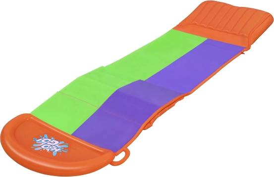 SplashCoaster vízi csúszda 2 gyermek számára 3+ BESTWAY 488 cm zuhannyal és rámpával