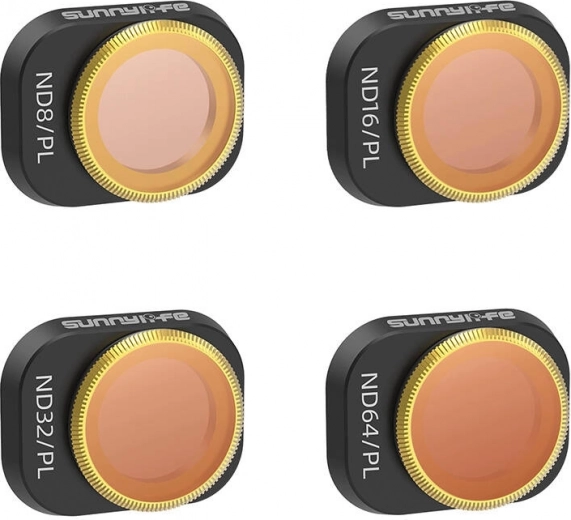 Sunnylife ND/PL 8, 16, 32, 64 szűrőkészlet DJI Mini 4 Pro-hoz