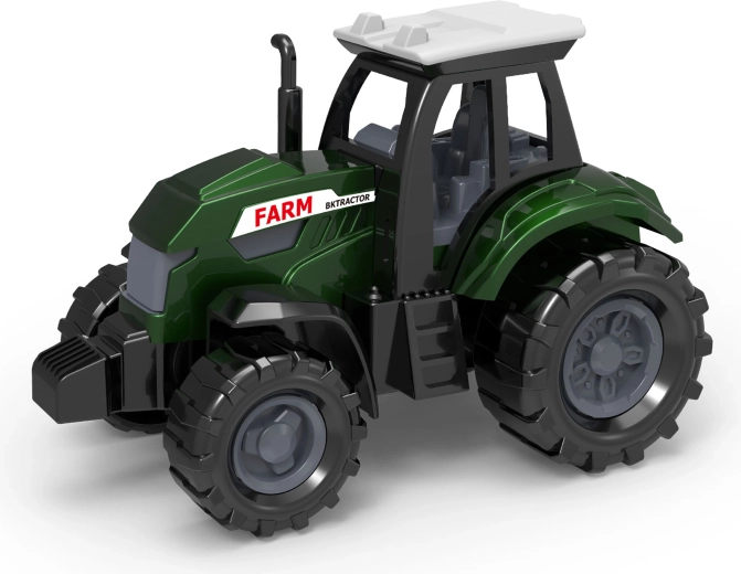 Fém-műanyag traktor, 8,5 cm