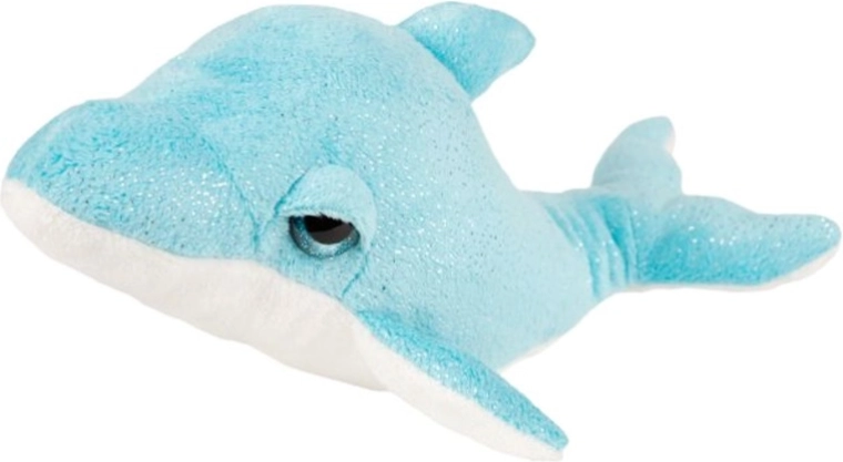 Kék plüss delfin