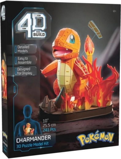 3D papírmodell Pokémon Charmander