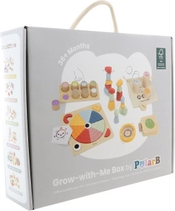 POLARB fa fejlesztő doboz GROW-WITH-ME 36+ hónapos
