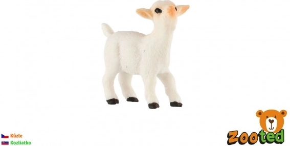 Házi Kecske Figura - ZOOTED műanyag 4 cm