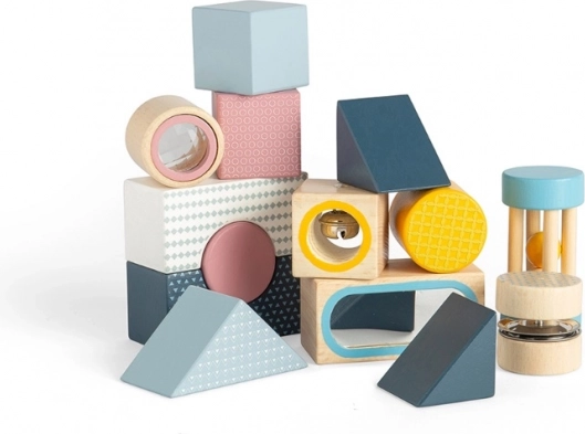 Bigjigs Toys szenzoros kockák