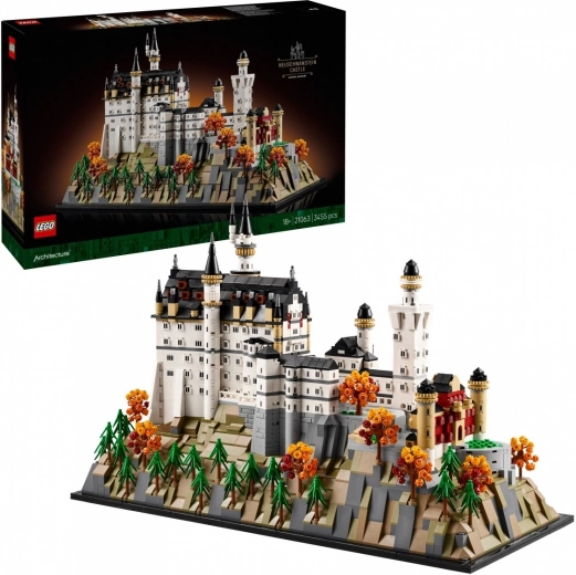 LEGO Építészet Neuschwanstein kastély 3455 db