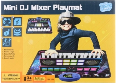 zenei szőnyeg kis DJ-nek