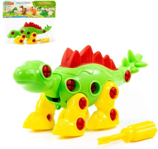 Csavarozható Stegosaurus dinoszaurusz