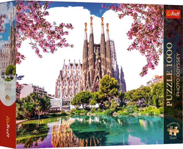 1000 darabos Puzzle Photo Odyssey: Sagrada Família, Barcelona – Trefl