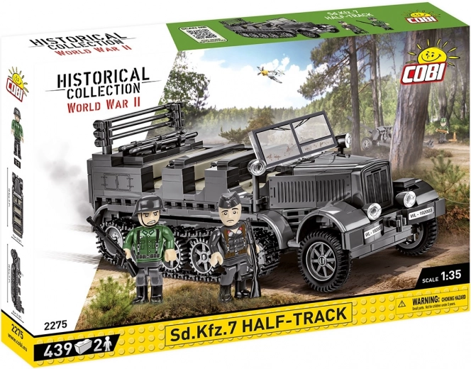 COBI Historical Collection Sd.Kfz. 7 félhernyótalpas vontató 1:35