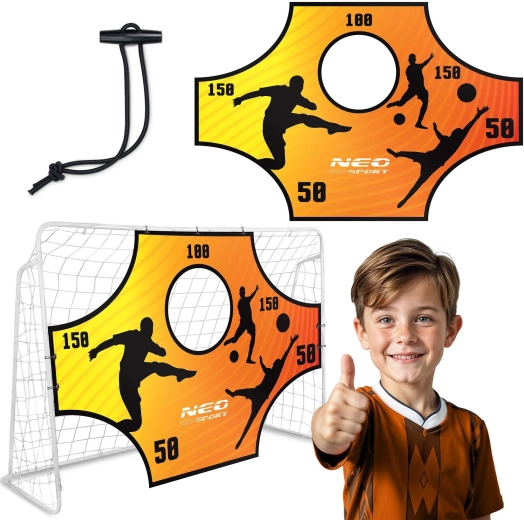 Neo-Sport célzóponyva futballkapuhoz 180 × 120 cm