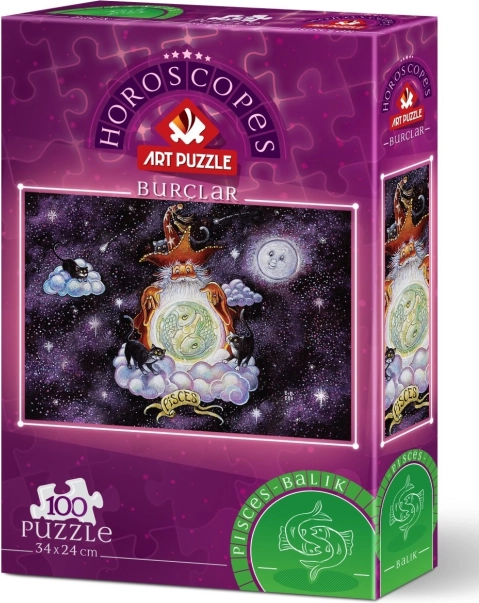 Puzzle Halak – állatövi jegy, 100 darab