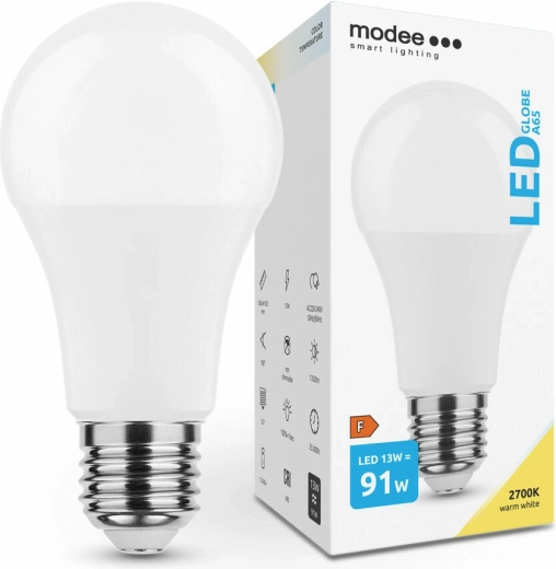 Modee Smart Lighting LED gömbizzó E27 13 W meleg fehér