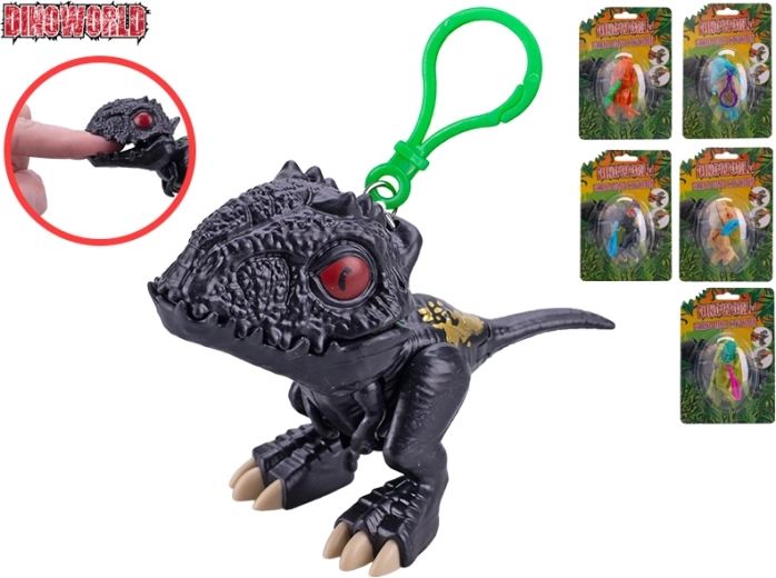 Dinoworld dinoszaurusz kulcstartó 9 cm