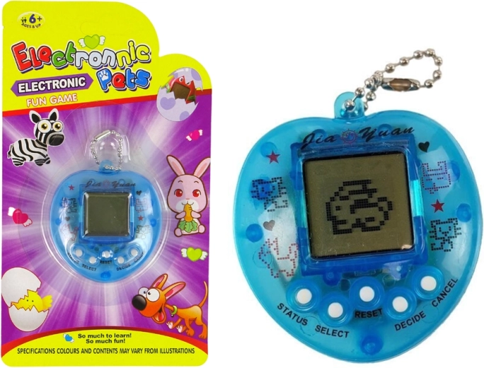 Elektronikus játék TAMAGOTCHI – kék virtuális kisállat