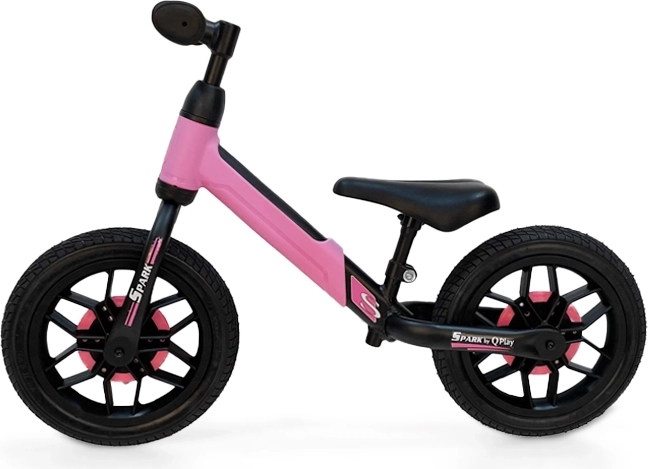 Qplay Spark pink futóbicikli