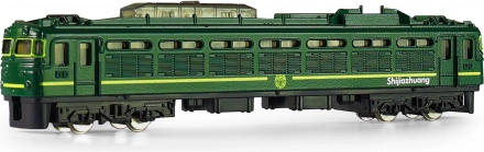 Fém mini mozdony 15 cm 1:48