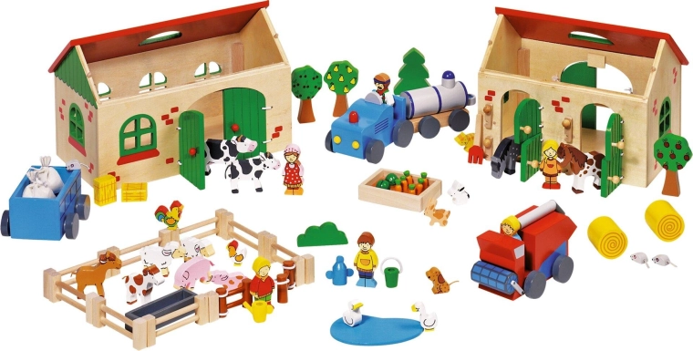 Fa My Farm – 71 darabos játékszett