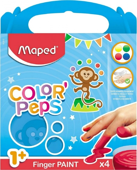 Maped ujjfestékek 4 színben