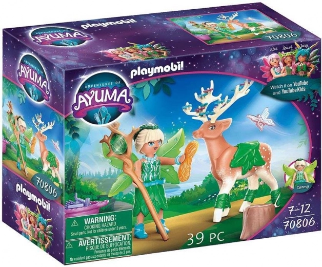 Playmobil erdei tündér titokzatos állatkával