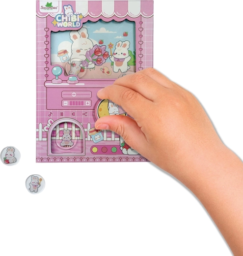 Chibi világ gashapon jegyzetfüzet nyuszi - 1 db