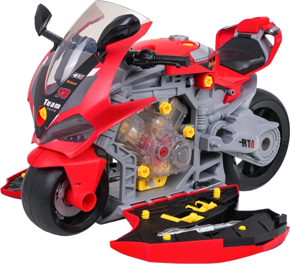 Nyitható oldalak és kivehető motor