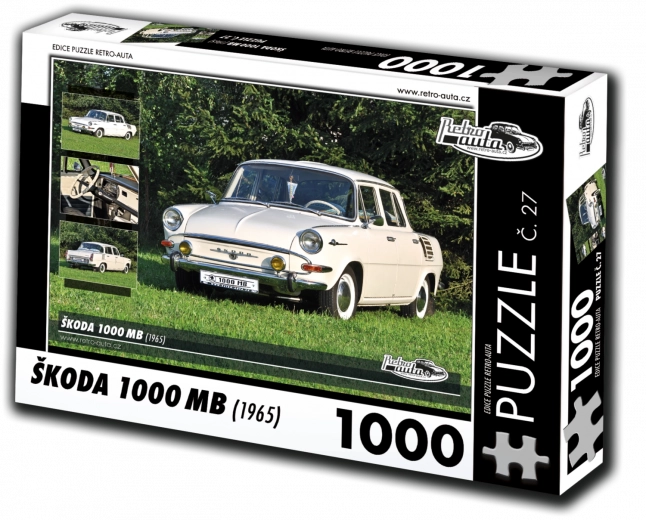 RETRO-AUTA kirakó Škoda 1000 MB (1965) – 1000 darab