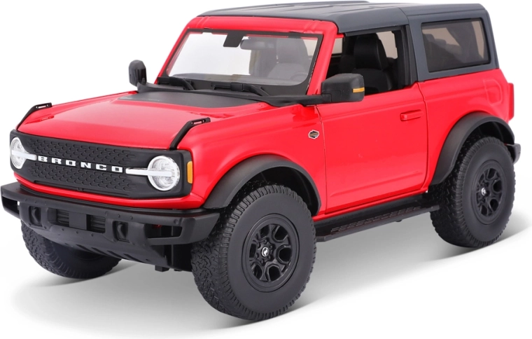 Maisto Ford Bronco Wildtrak piros 1:18