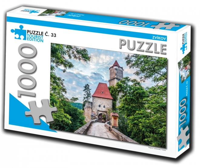 Puzzle Tourist Edition Zvíkov 1000 darab