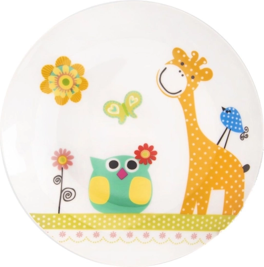 Vidám gyerek dizájn, amely motivál az asztali étkezésre