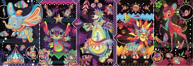 Panoráma puzzle Disney öröm 1000 darabos
