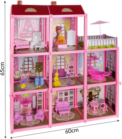 Nyitott kialakítás a kényelmes játékért