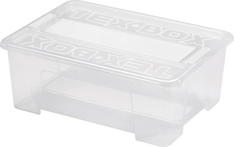 HEIDRUN 10 l fedeles műanyag tárolódoboz