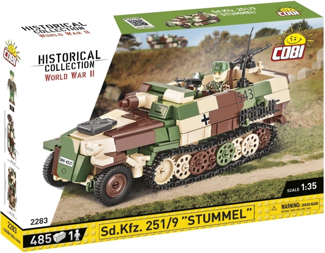 COBI építőkészlet Sd.Kfz. 251/9 Stummel 1:35