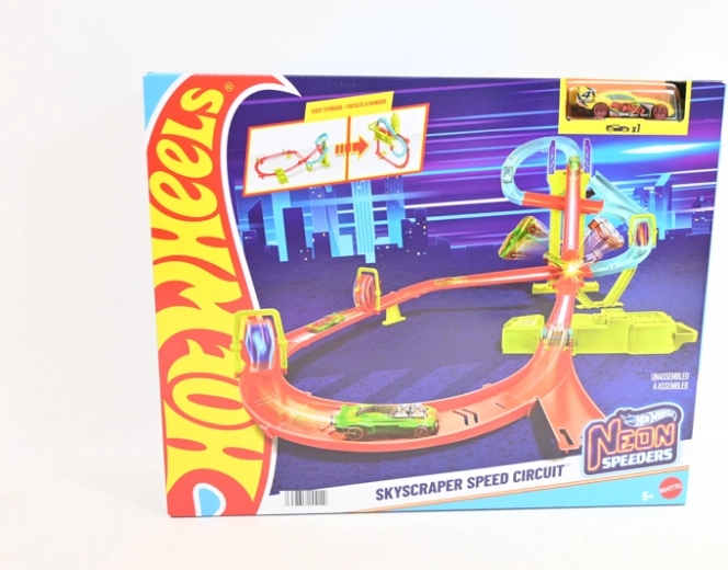 Hot Wheels Neon Speeders Skyscraper (HPC07)