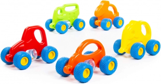 GripTruck műanyag kisautók gyerekeknek – Narancssárga