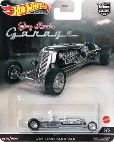 Hot Wheels Jay Leno Tank Car fém modell 1:64