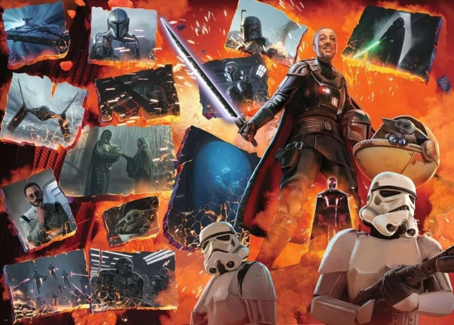 Puzzle Star Wars gonosztevők Moff Gideon 1000 darab