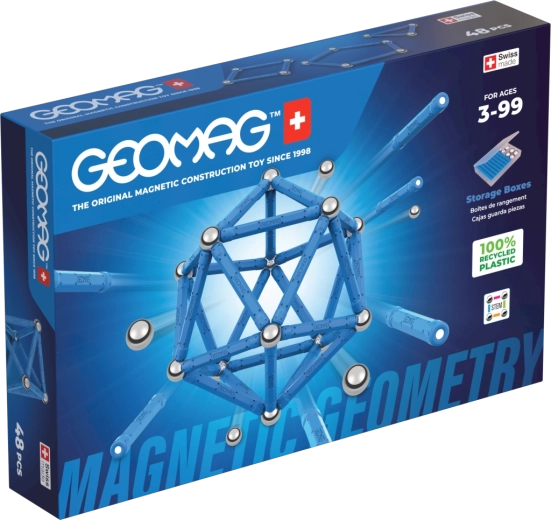 Geomag Geometry 48 darabos mágneses építőkészlet
