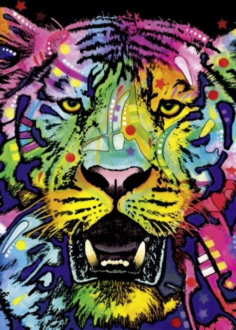 Jolly Pets puzzle: vad tigris