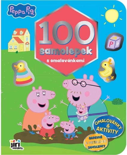 Peppa malac: kifestő több mint 100 matricával
