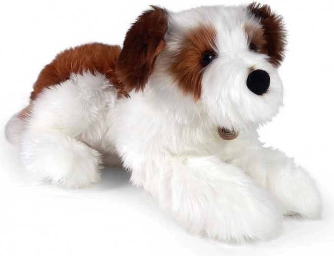 Plüss shih‑tzu kutya 45 cm, környezetbarát